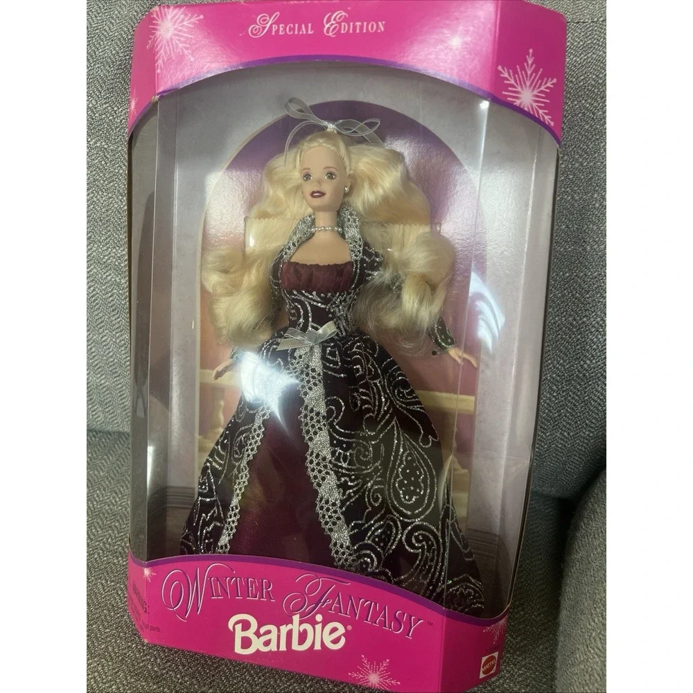 Barbie Doll Winter Fantasy 1996 Mattel 17249 Special Edition NRFB Blonde
